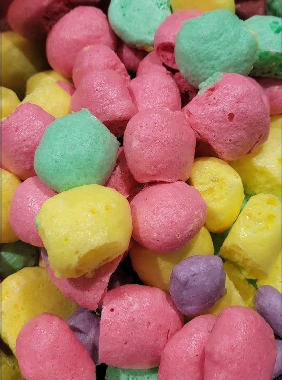 Freeze Dried Asteroid Puffs (Now and Laterz)