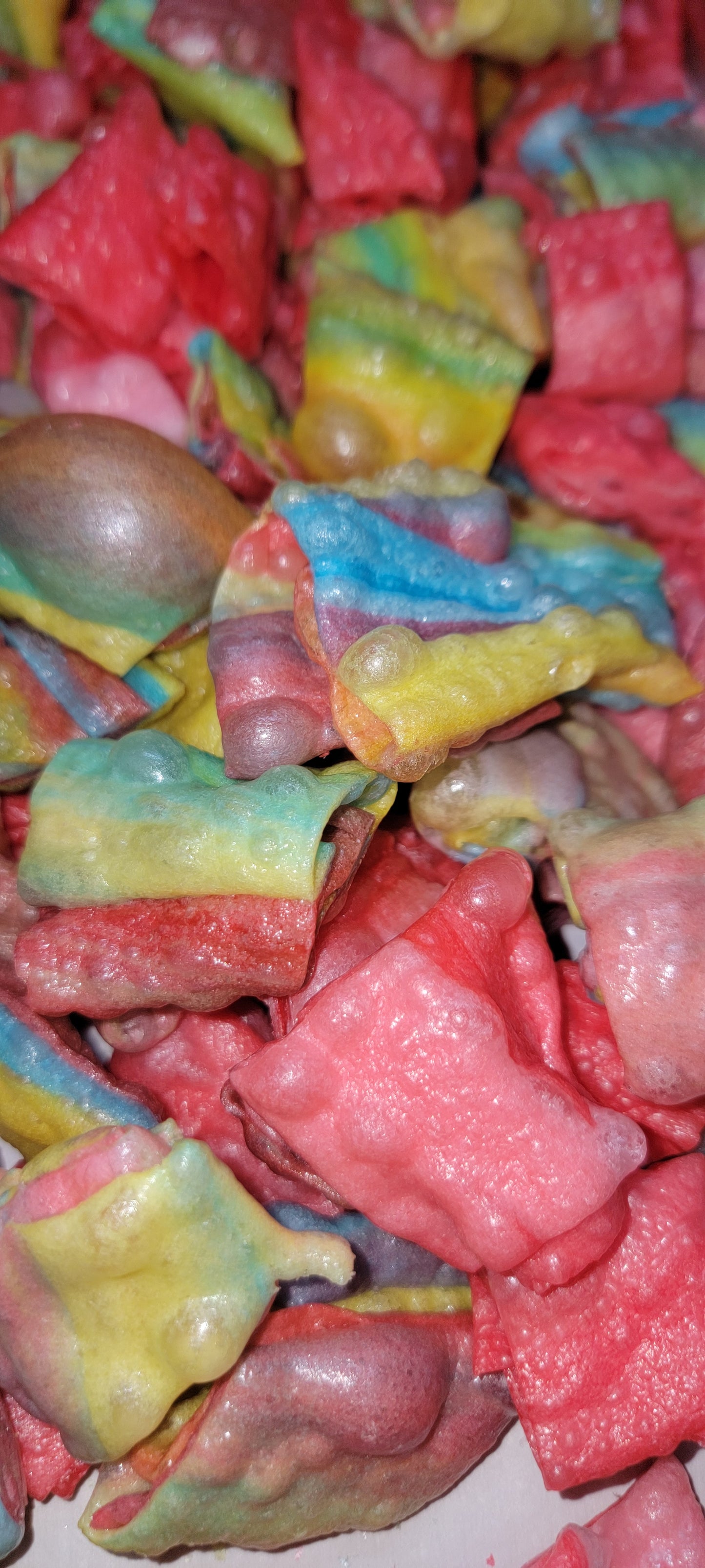Freeze Dried Fruity Martian Logs (Fruit Roll-Upz)