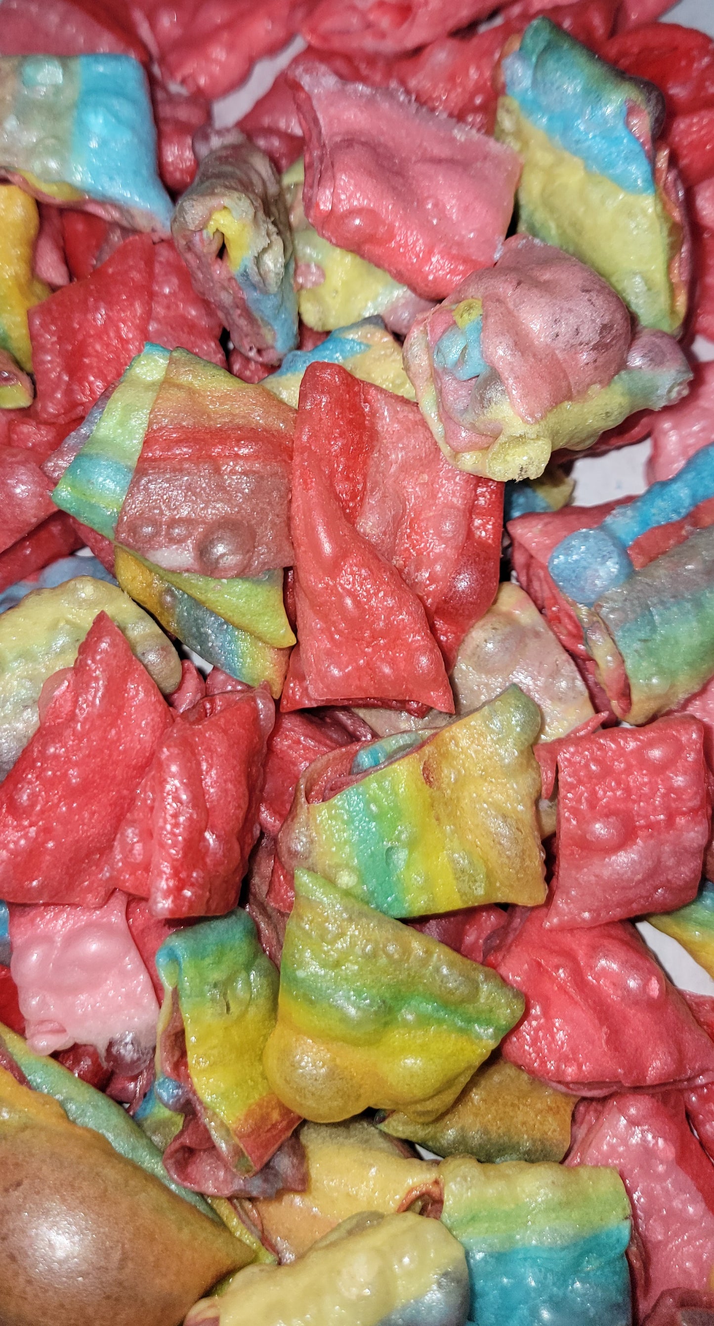Freeze Dried Fruity Martian Logs (Fruit Roll-Upz)