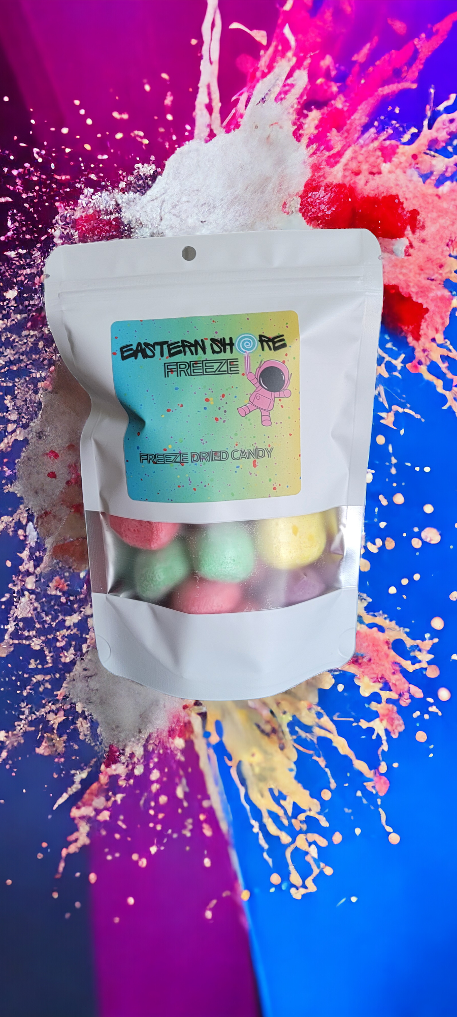 Freeze Dried Asteroid Puffs (Now and Laterz)