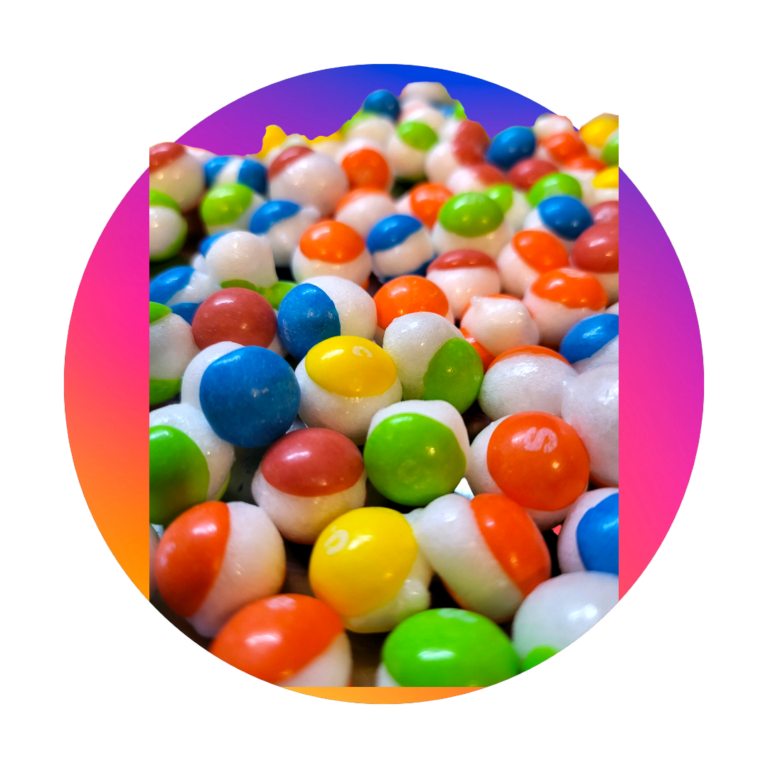 Freeze Dried Moon Rocks (Skittlez)