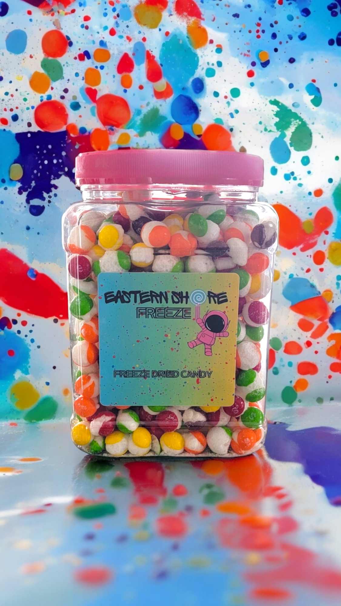 Freeze Dried Moon Rocks Large Jar (Skittlez)