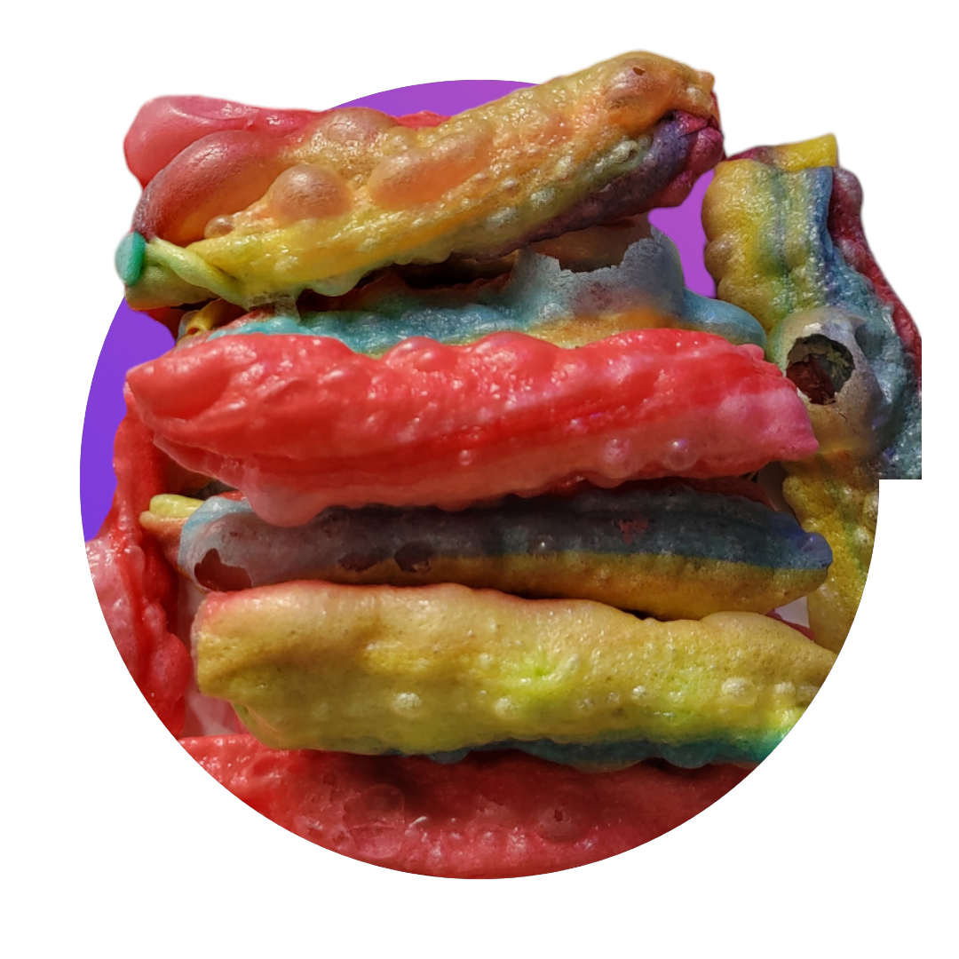 Freeze Dried Fruity Martian Logs (Fruit Roll-Upz)
