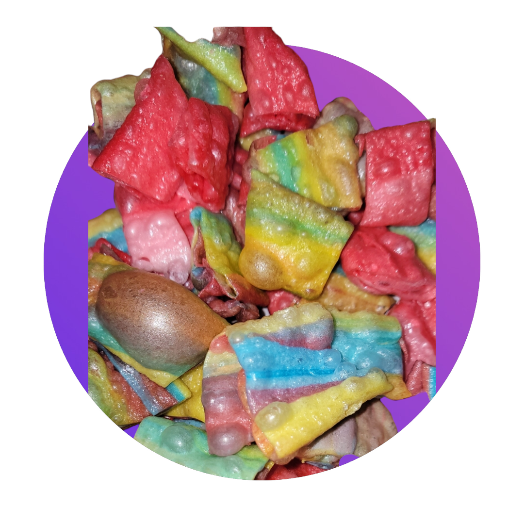 Freeze Dried Fruity Martian Logs (Fruit Roll-Upz)