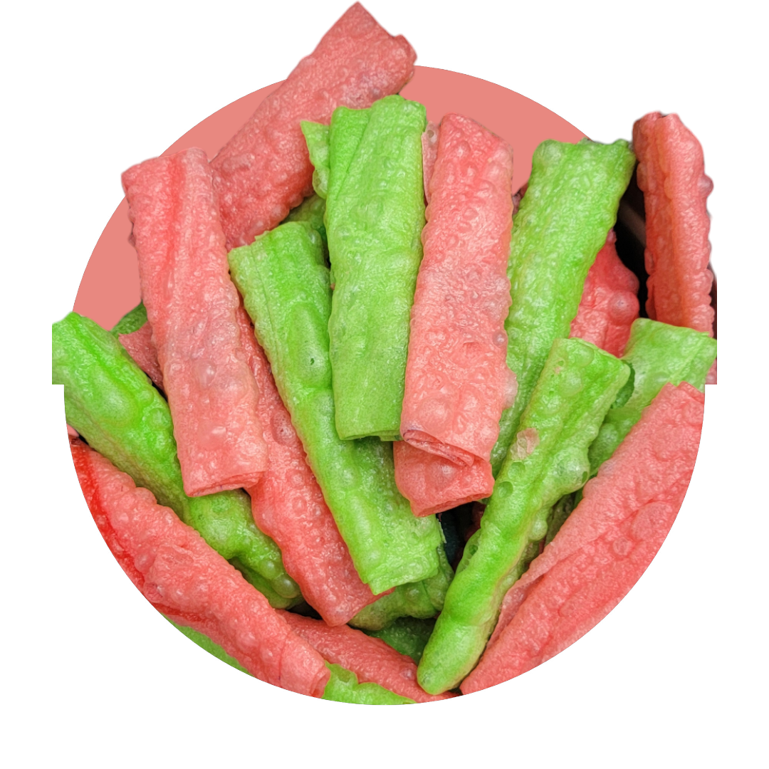 Freeze Dried Fruity Martian Logs (Fruit Roll-Upz)