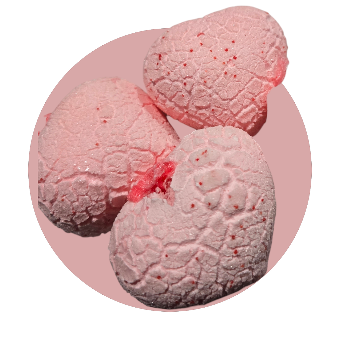 Freeze Dried Heart Jolly Rancherr Filled Marshmallows