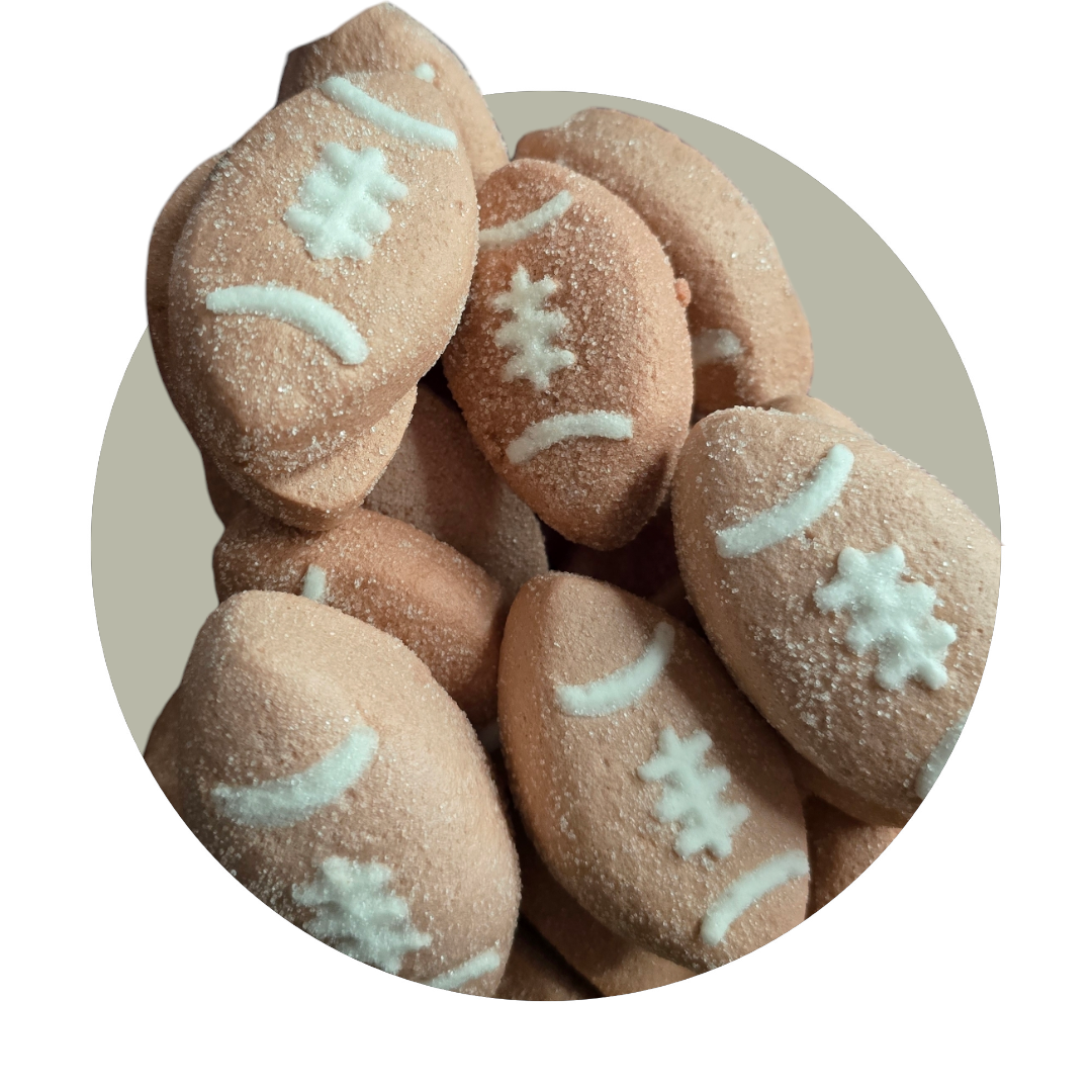 Freeze Dried Smores Marshmallows- Football Edition