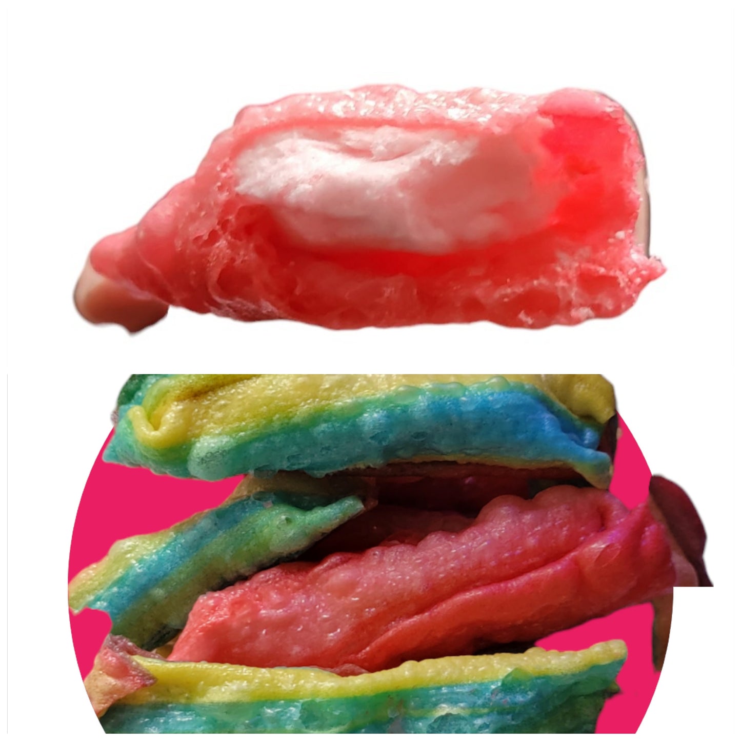 Freeze Dried Fruity Martian Logs (Fruit Roll-Upz)