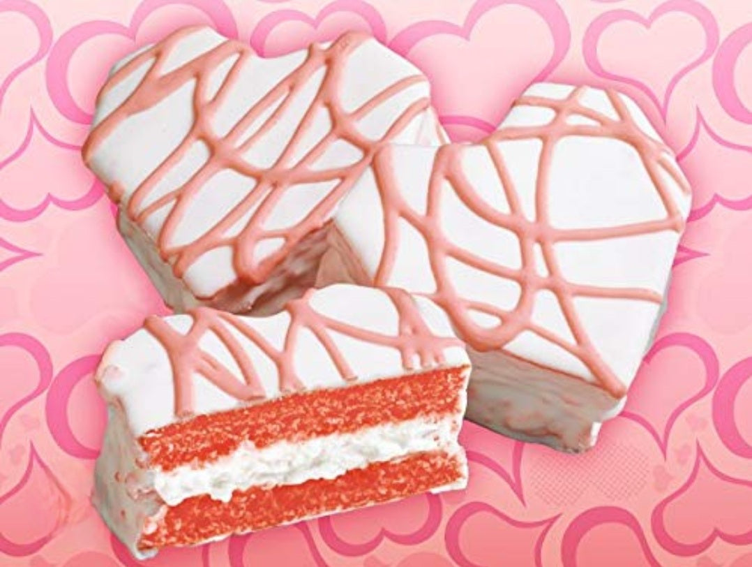 Freeze Dried Valentine's Cakes