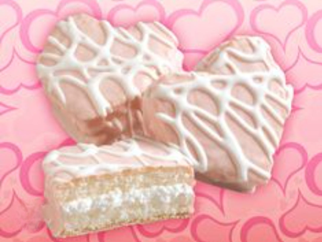 Freeze Dried Valentine's Cakes