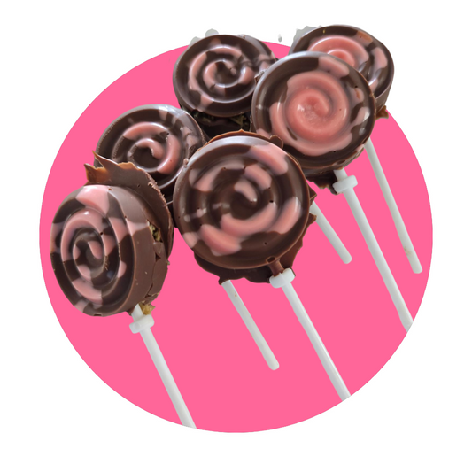 Dubai Chocolate Lollipops (cannot be shipped)