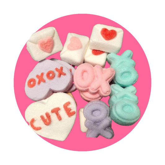 Freeze Dried Valentine's Marshmallows