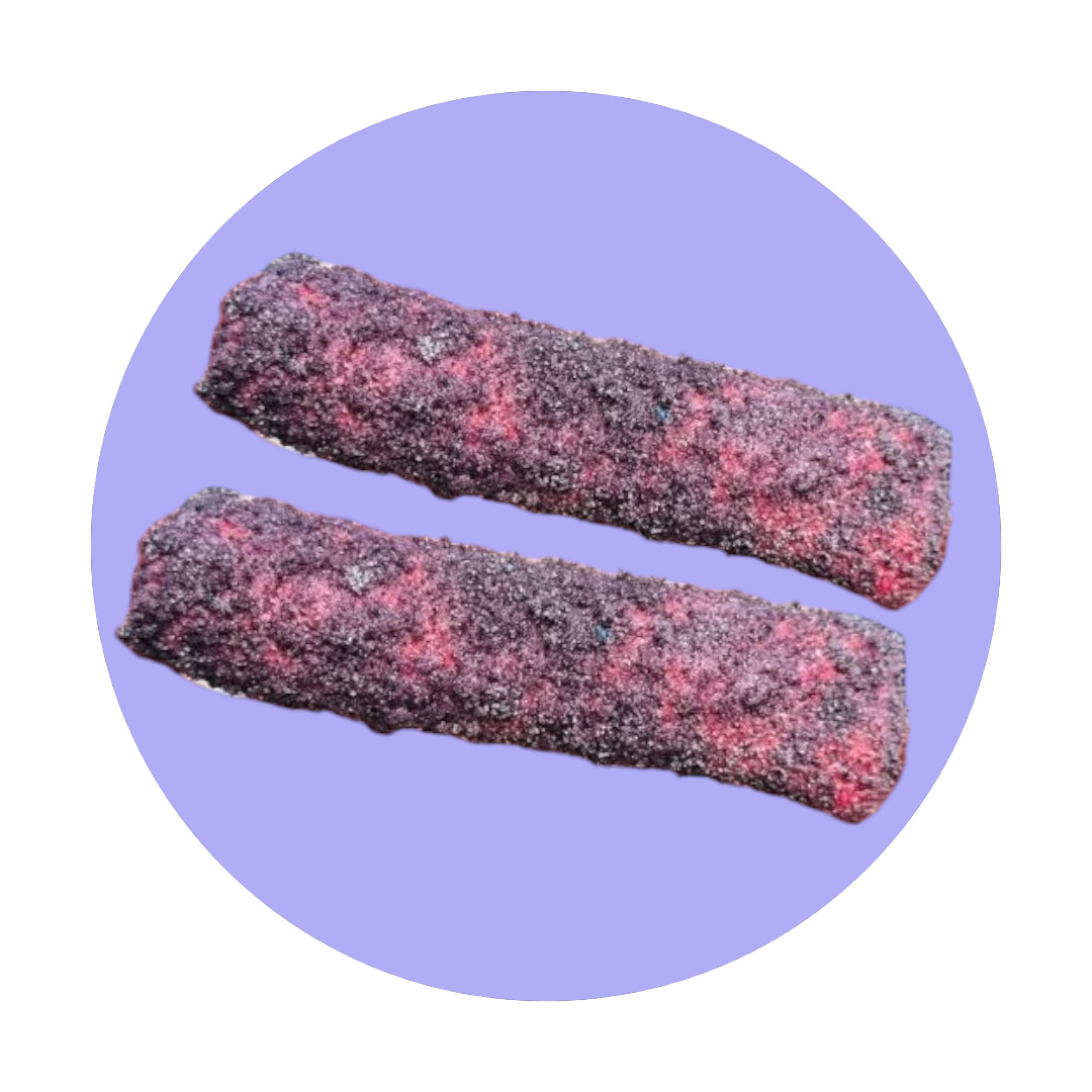 Freeze Dried Fruity Martian Logs (Fruit Roll-Upz)